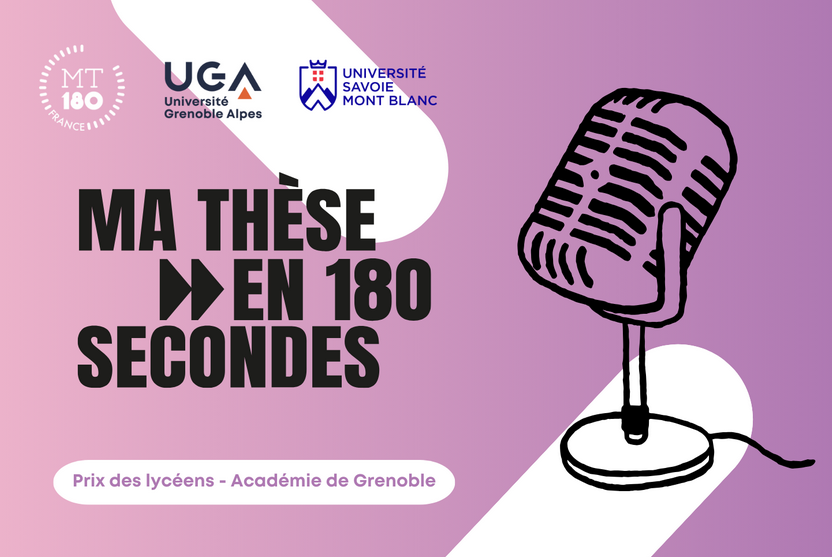 Prix des lycéens « Ma thèse en 180 secondes » : les inscriptions sont ouvertes !