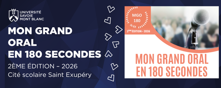 Finale de “Mon Grand Oral en 180 secondes” : Saison 2 –  Cité scolaire Saint Exupéry